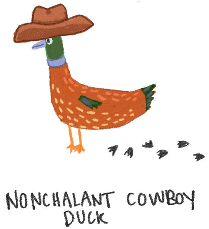 A DUCKING COWBOY TEE