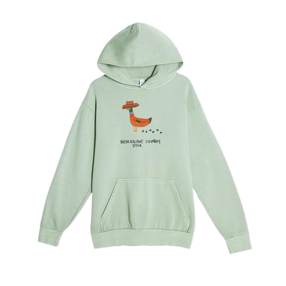 A DUCKING COWBOY HOODIE