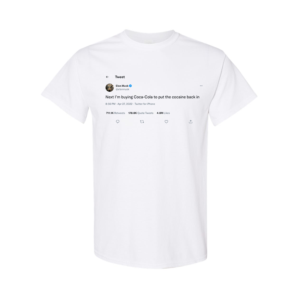 'Elon Musk Tweet' T-Shirt